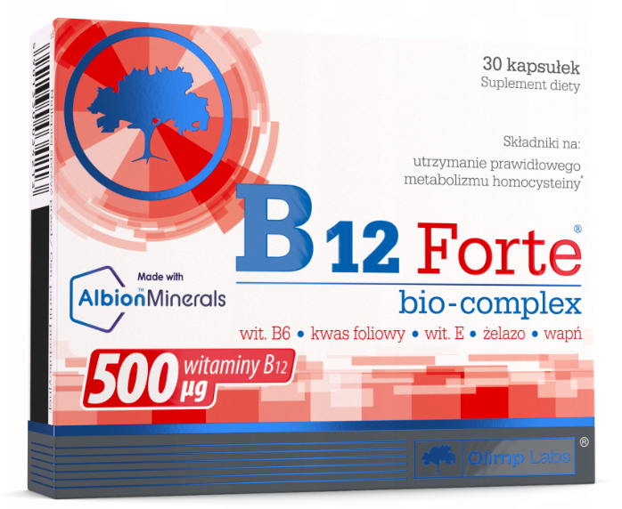Комплекс вітамінів групи Б Olimp B12 Forte bio-complex 30 капсул