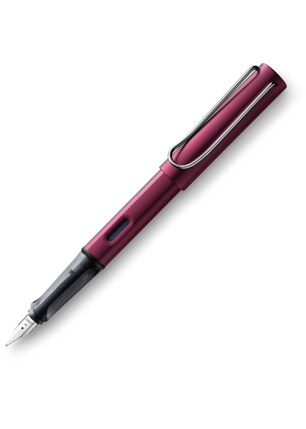 Ручка перьевая Lamy AL-star перо F Черный/Фиолетовый (4000330) - фото 1