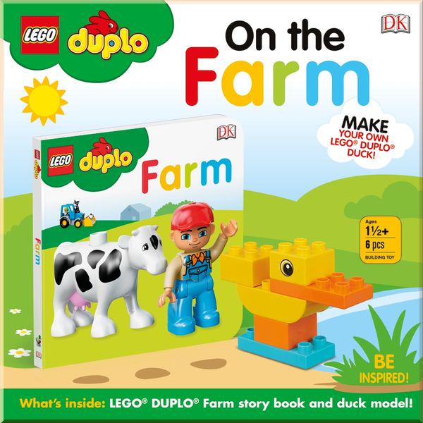 Книга DK "LEGO DUPLO On the Farm" Dorling Kindersley (ISBN:9780241400357)