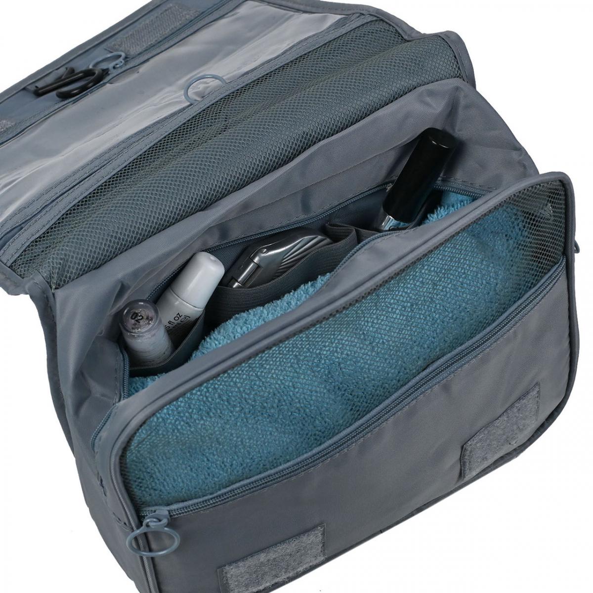 Набір органайзерів для подорожей 8в1 нейлон Сірий (КДО-40-51) - фото 9 Набір органайзерів для подорожей 8в1 нейлон Сірий (КДО-40-51) - фото 9