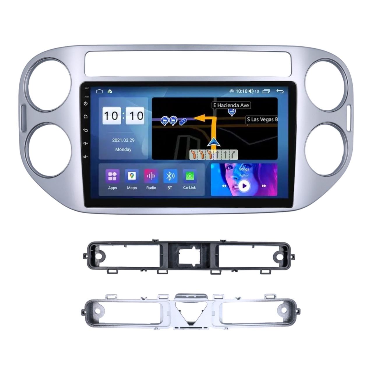 Магнітола штатна Mekede M300S для Volkswagen Tiguan 1 NF 2006-2017 Golf Plus 2005-2014 F2 (2226403651)