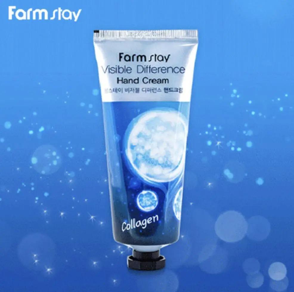 Крем для рук Farmstay Visible Difference Collagen Hand Cream 100 мл (10676735) - фото 2