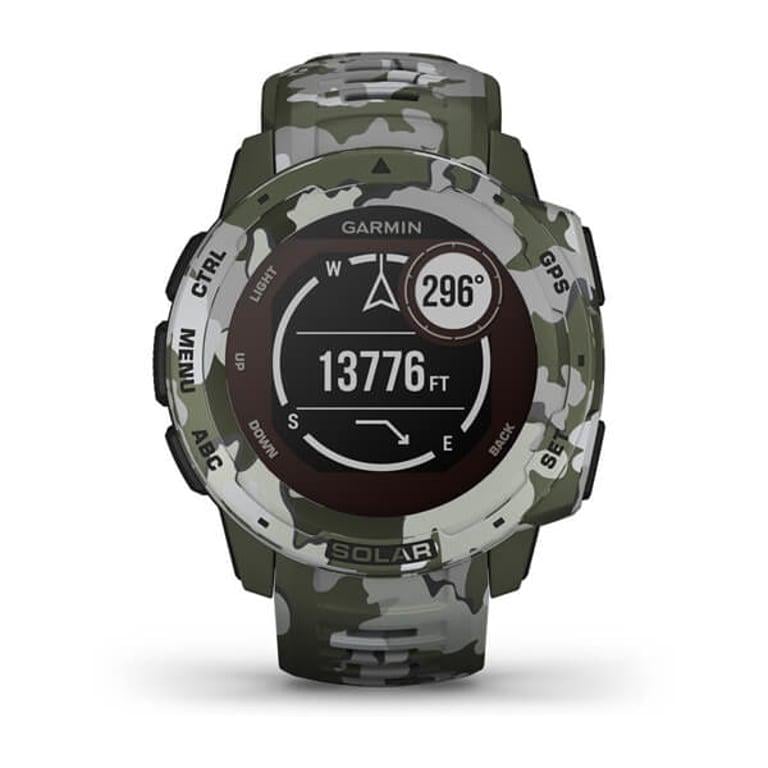 Смарт-годинник Garmin Instinct Solar Lichen Camo (010-02293-06/010-02293-16) - фото 7