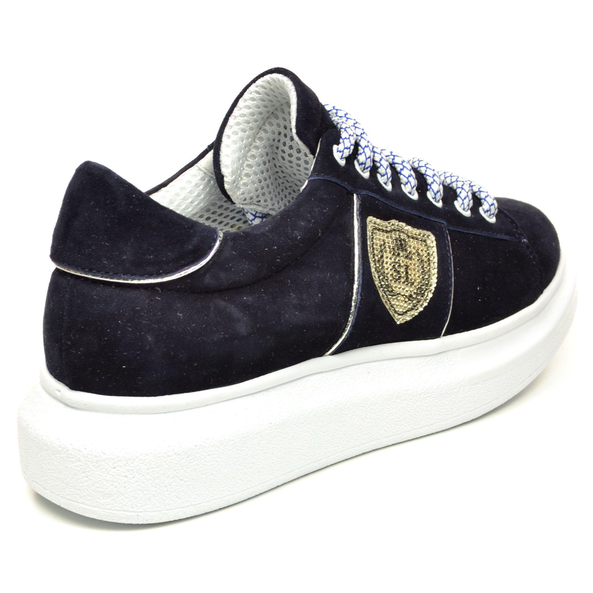 Кроссовки женские Selesta р. 37 Темно-синий (04157-37) - фото 2