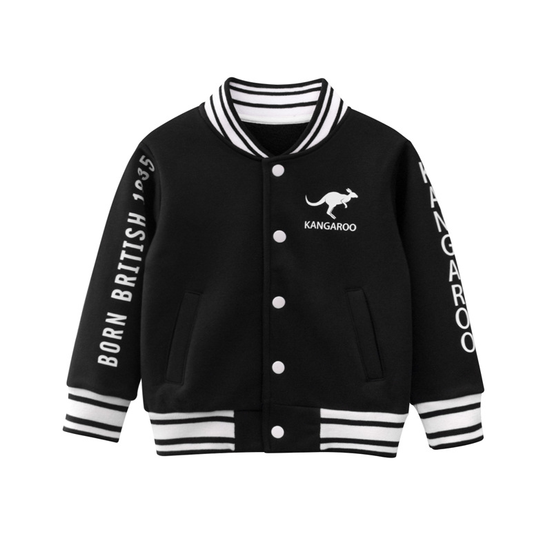 Бомбер детский 27Kids для мальчика Черный (34101854)