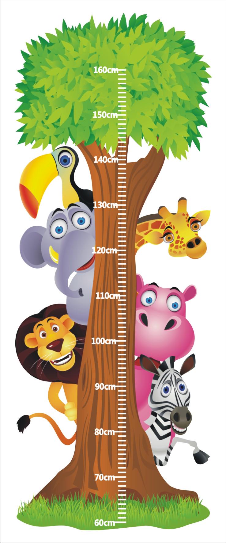 Ростомір дитячий Мадагаскар 120х50см (01)