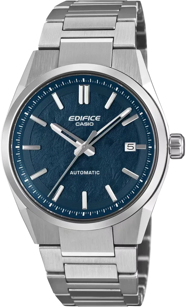 Мужские наручные часы Casio Edifice EFK-110D-2AER Casio Collection с автоподзаводом с сапфировым стеклом/водозащитой 100 м Синий (3100234184)