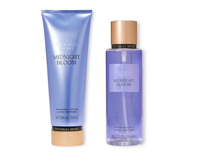 Парфюмерный набор для тела Victoria's Secret Midnight Bloom Спрей 250 мл и лосьон 236 мл