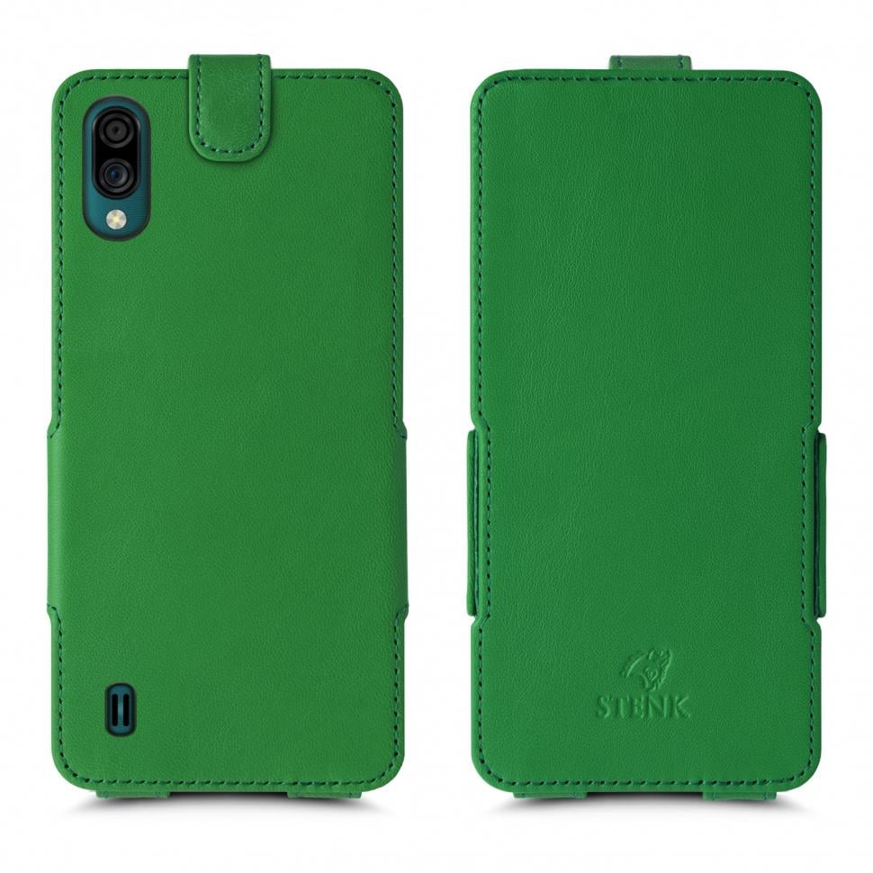 Чехол флип Stenk Prime для ZTE Blade A5 (2020) Зеленый (66820)