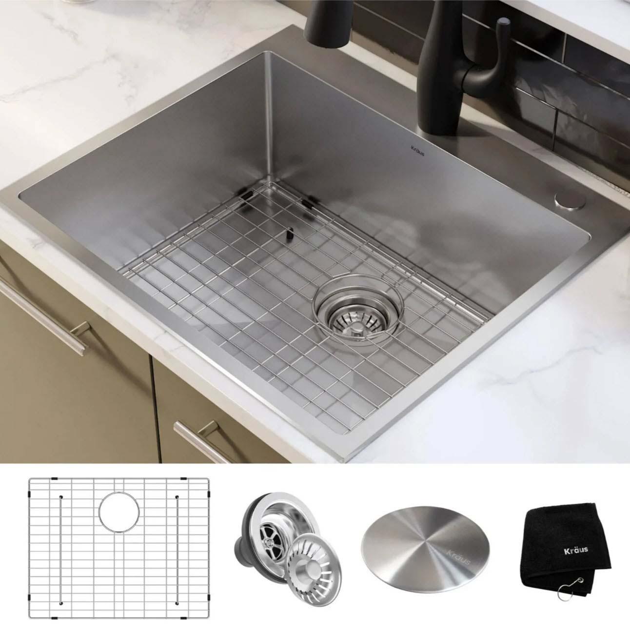 Мойка кухонная KRAUS KHT301-25 (788553)