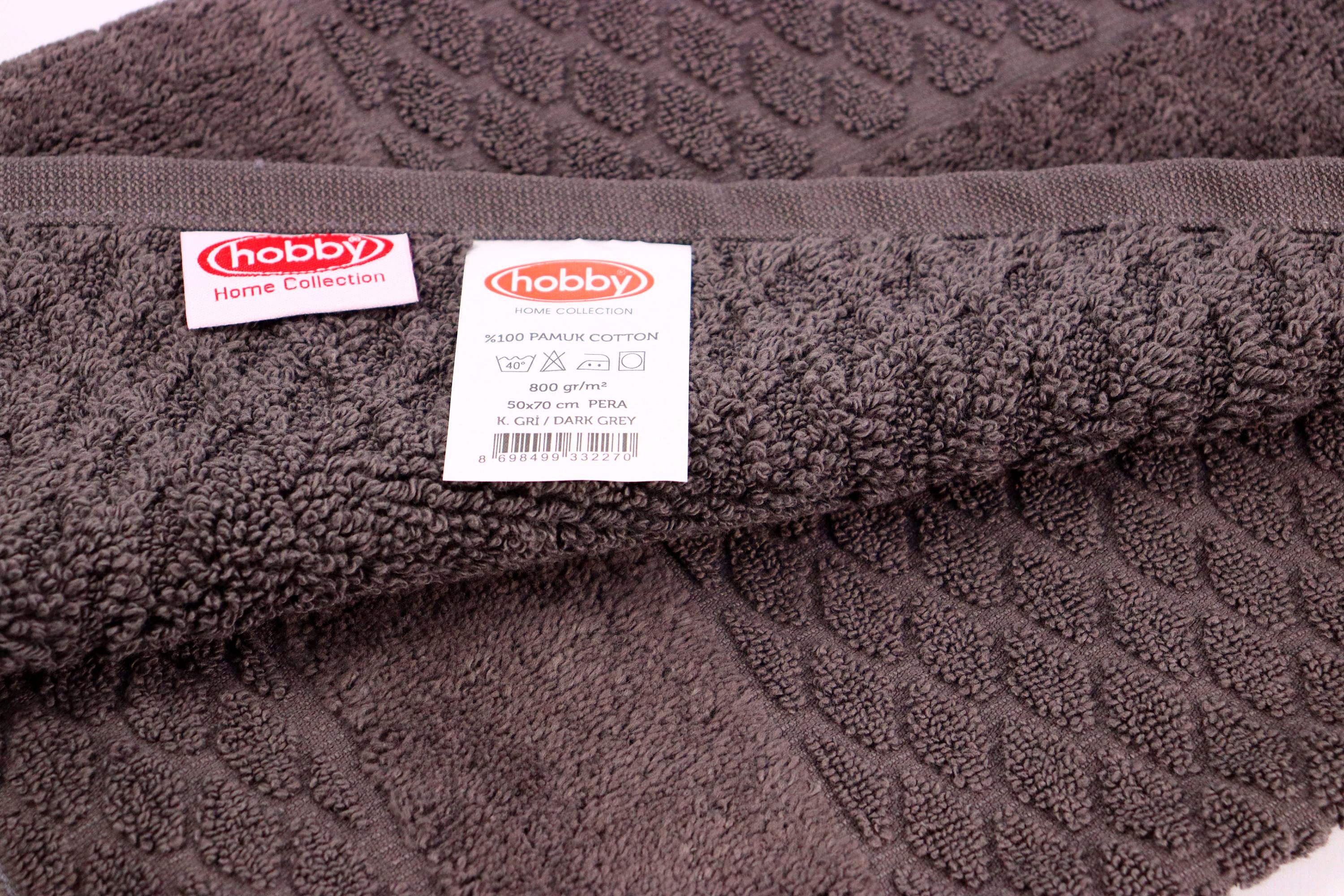 Рушник для ніг Pera 50х70 см 800г/м2 Темно-сірий - фото 5 Рушник для ніг Pera 50х70 см 800г/м2 Темно-сірий - фото 5