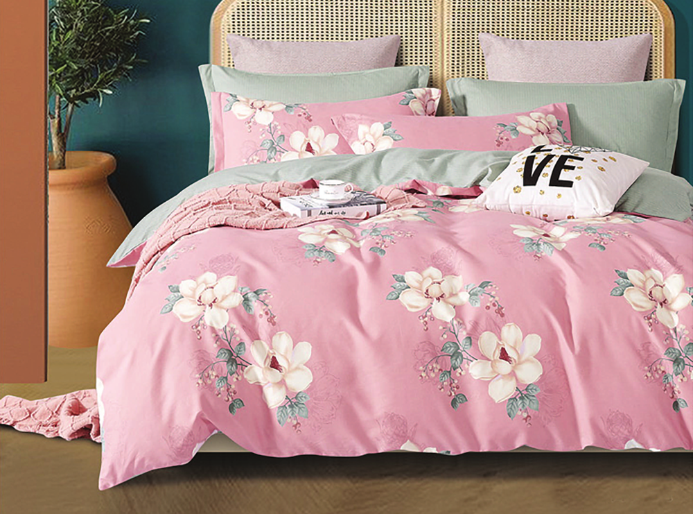 Комплект постельного белья Home comfort евро хлопок 9983213 (DR012743)