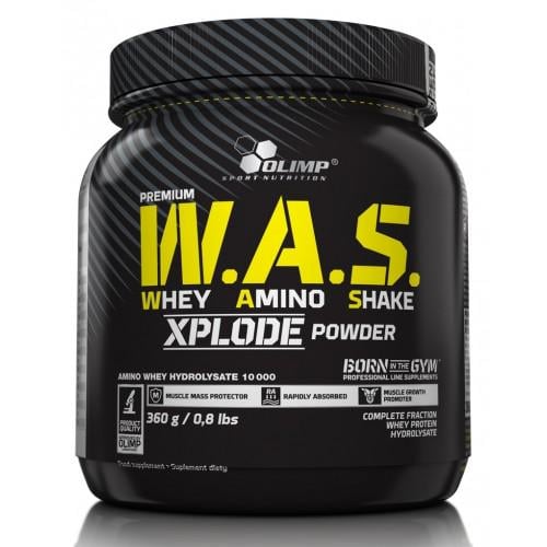 Аминокислота Olimp W.A.S. Whey Amino Shake Xplode Powder 360 г Шоколад (351V2105)