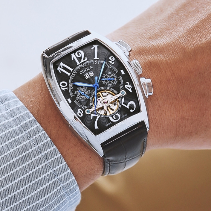 Годинник наручний чоловічий Onola Muller Black (8409) - фото 9 Годинник наручний чоловічий Onola Muller Black (8409) - фото 9