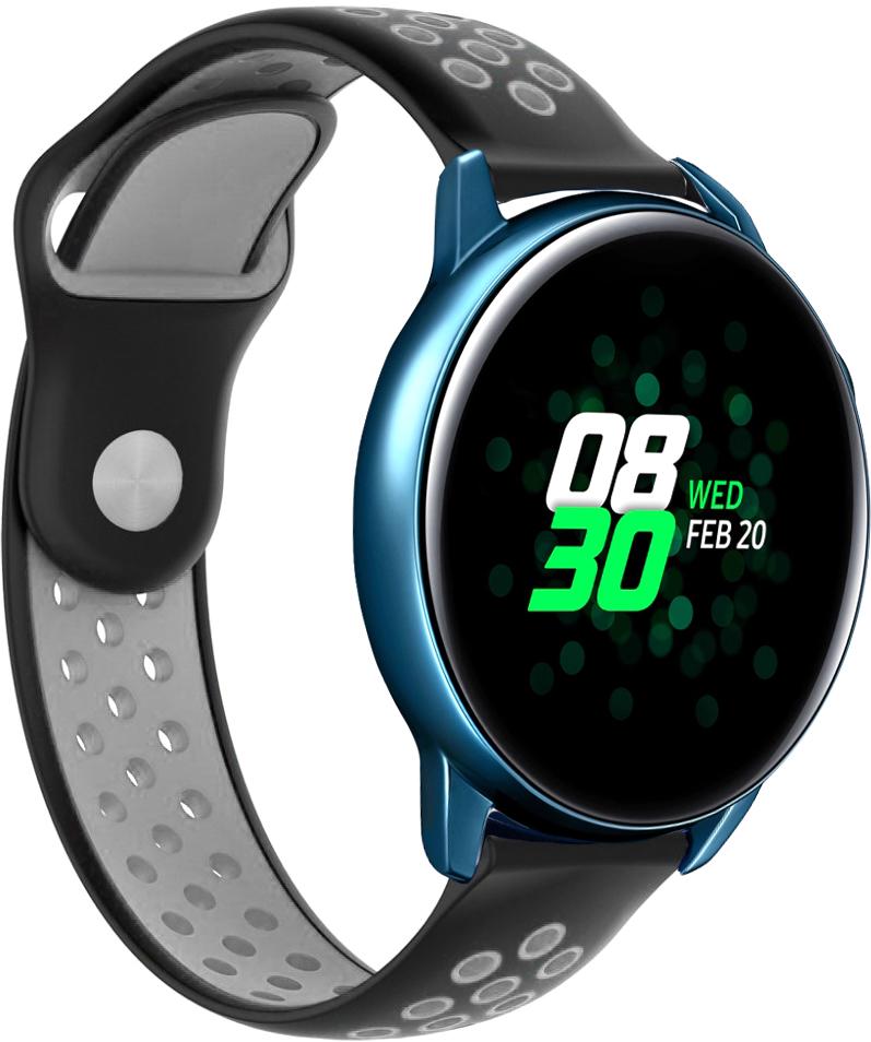 Ремінець Sport для Galaxy Watch Active Black Grey (13391-53)