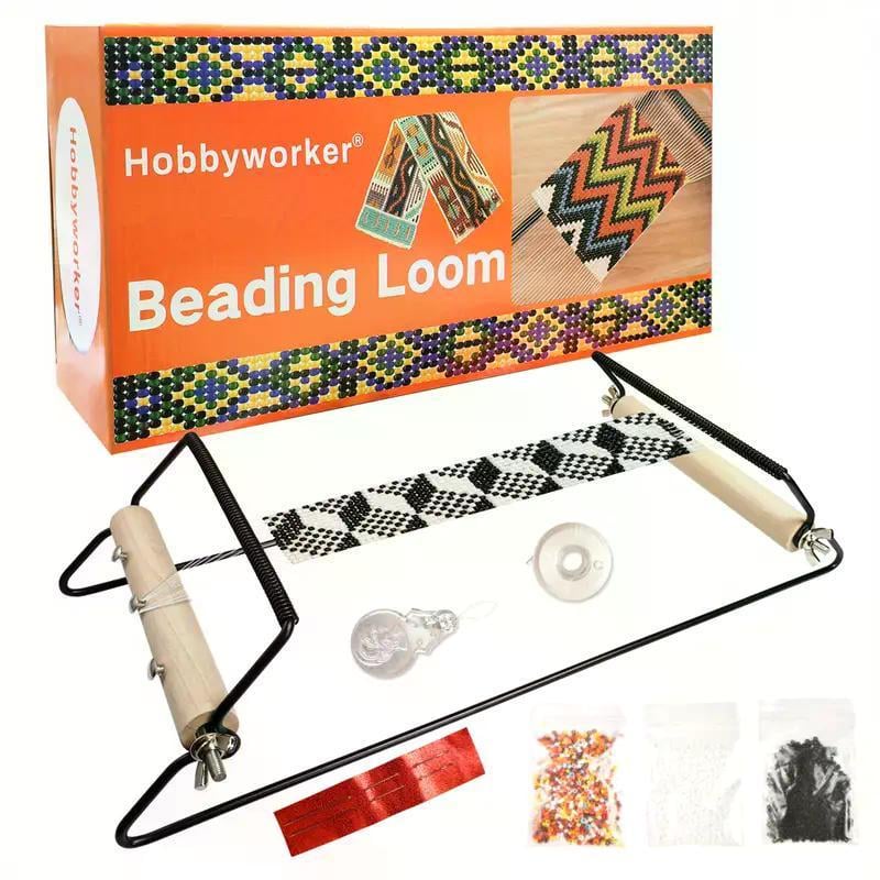 Станок для плетіння браслетів з бісеру 36х15 см Чорний (2649708544)