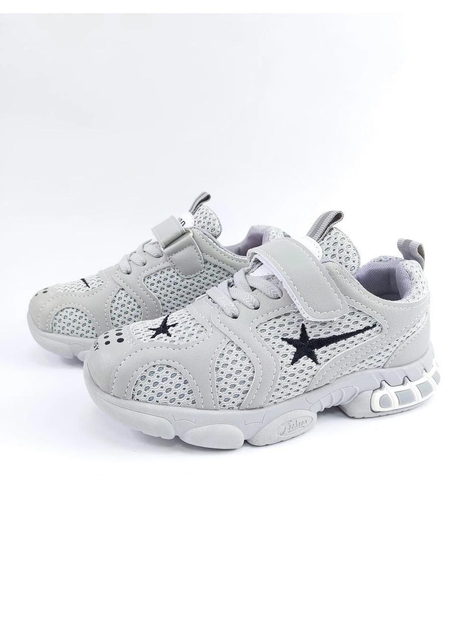 Кроссовки для мальчика Lion DE12 р. 35 20,5 см Серый (2185355652)