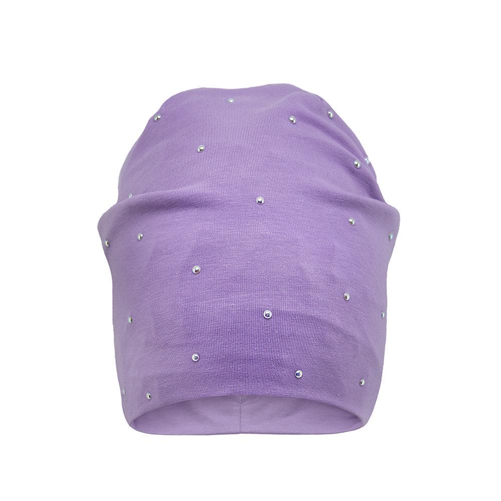 Шапка демісезонна Девід стар 22042 р. 54 Бузковий