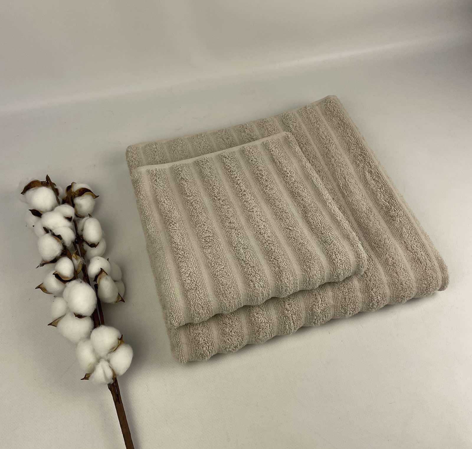 Набор полотенец Philippus Cross Cotton Barbaros А142 2 шт. Бежевый (CN37434) Набор полотенец Philippus Cross Cotton Barbaros А142 2 шт. Бежевый (CN37434)