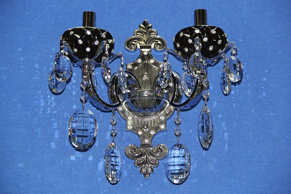 Бра свічка Ray B77014/2 Чорний (IR005390)