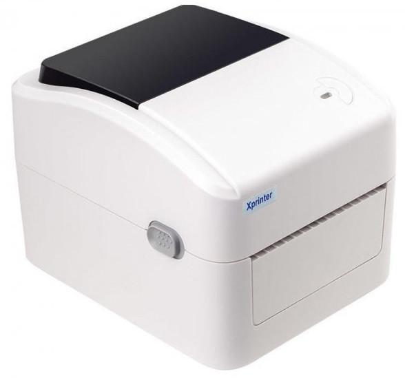 Термопринтер етикеток наклейок Xprinter XP-420B 108 мм USB 203dpi Білий (534265) - фото 3