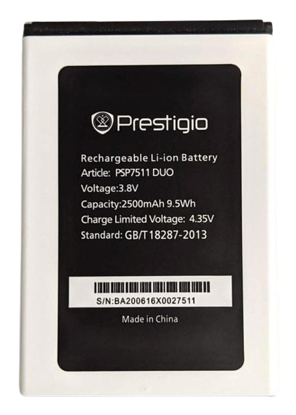 Аккумуляторная батарея для Prestigio PSP7511 2500 mAh (000052381)