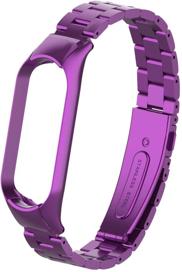 Ремешок металлический Shark для Mi Band 4/3 Violet (11173-2F)