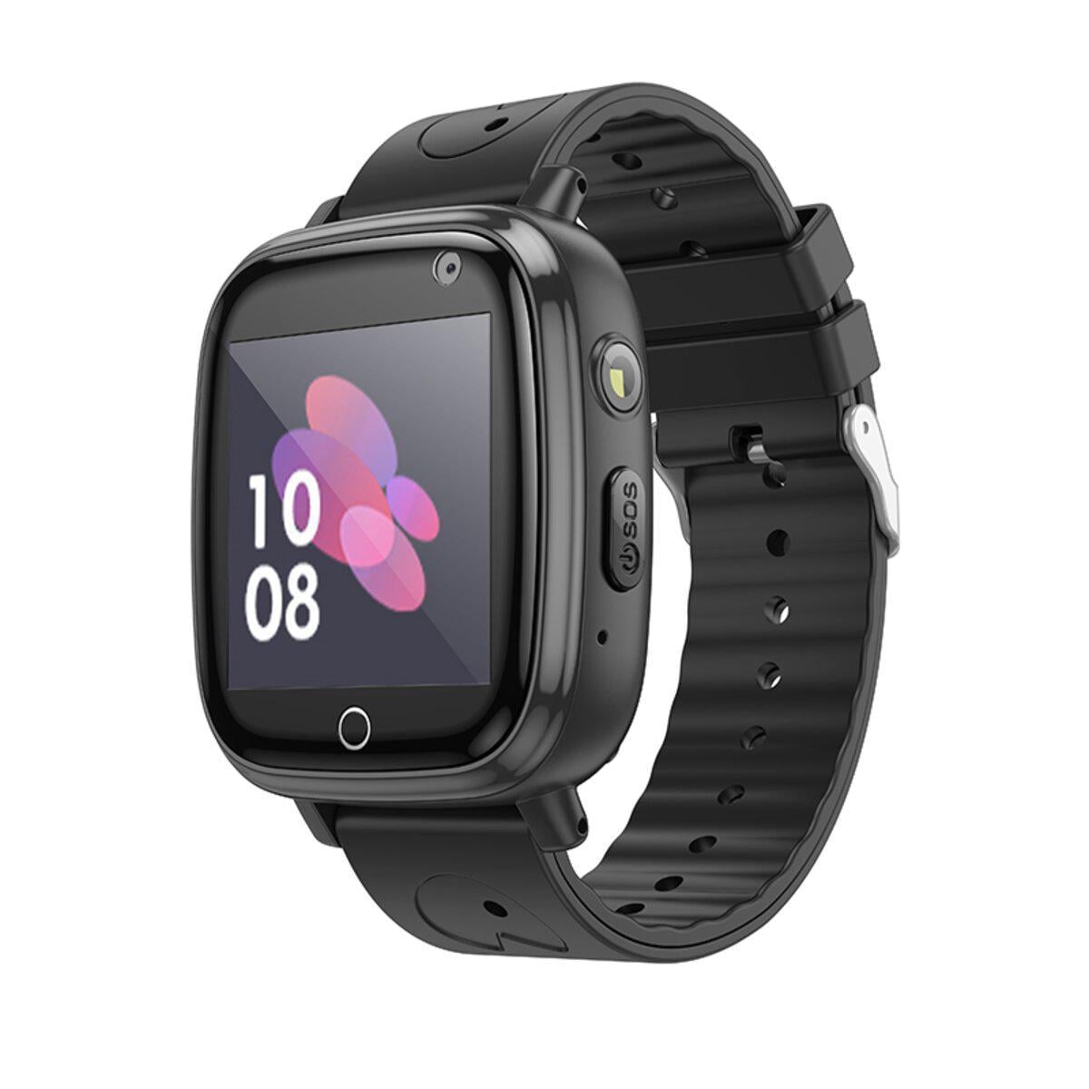Смарт-часы детские Hoco Y100 with call function 1,44" 400 mAh Black (6942007625623)