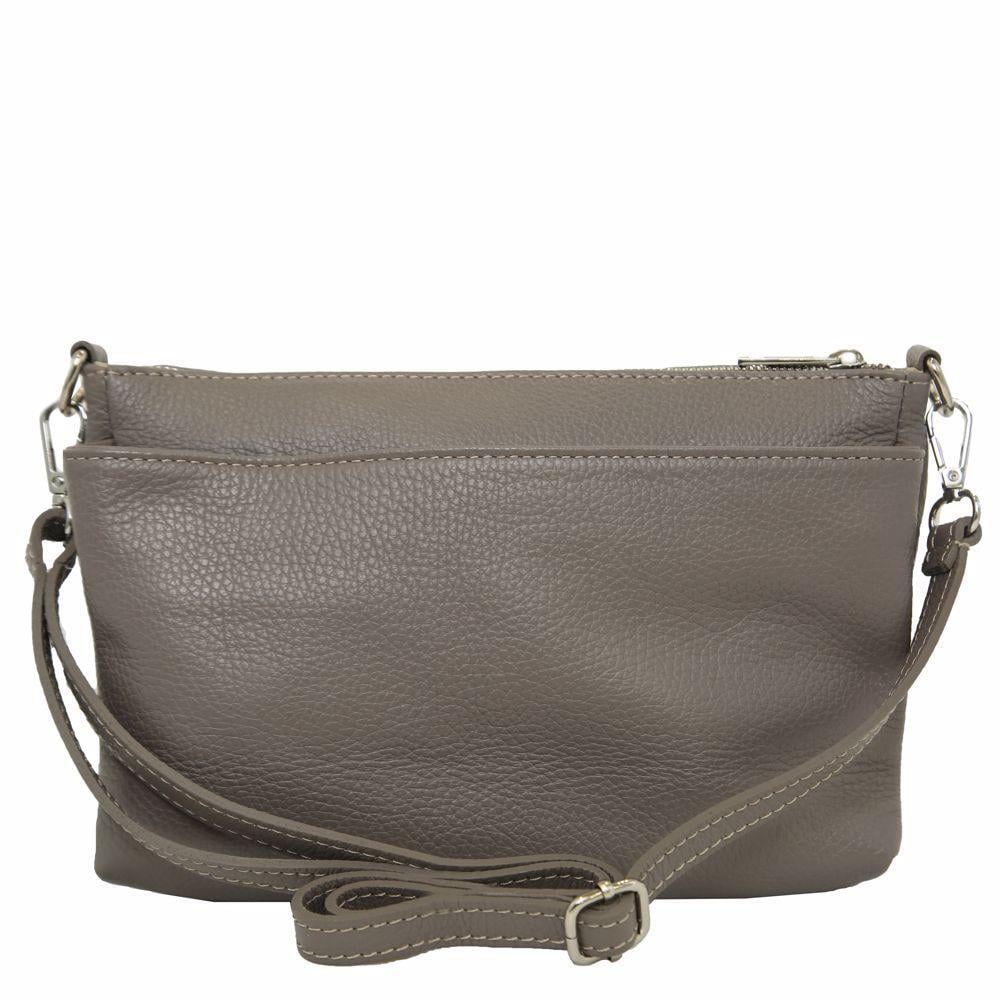 Жіноча сумка крос-боді Royal Bag F-IT-052T шкіряна Taupe (7452)