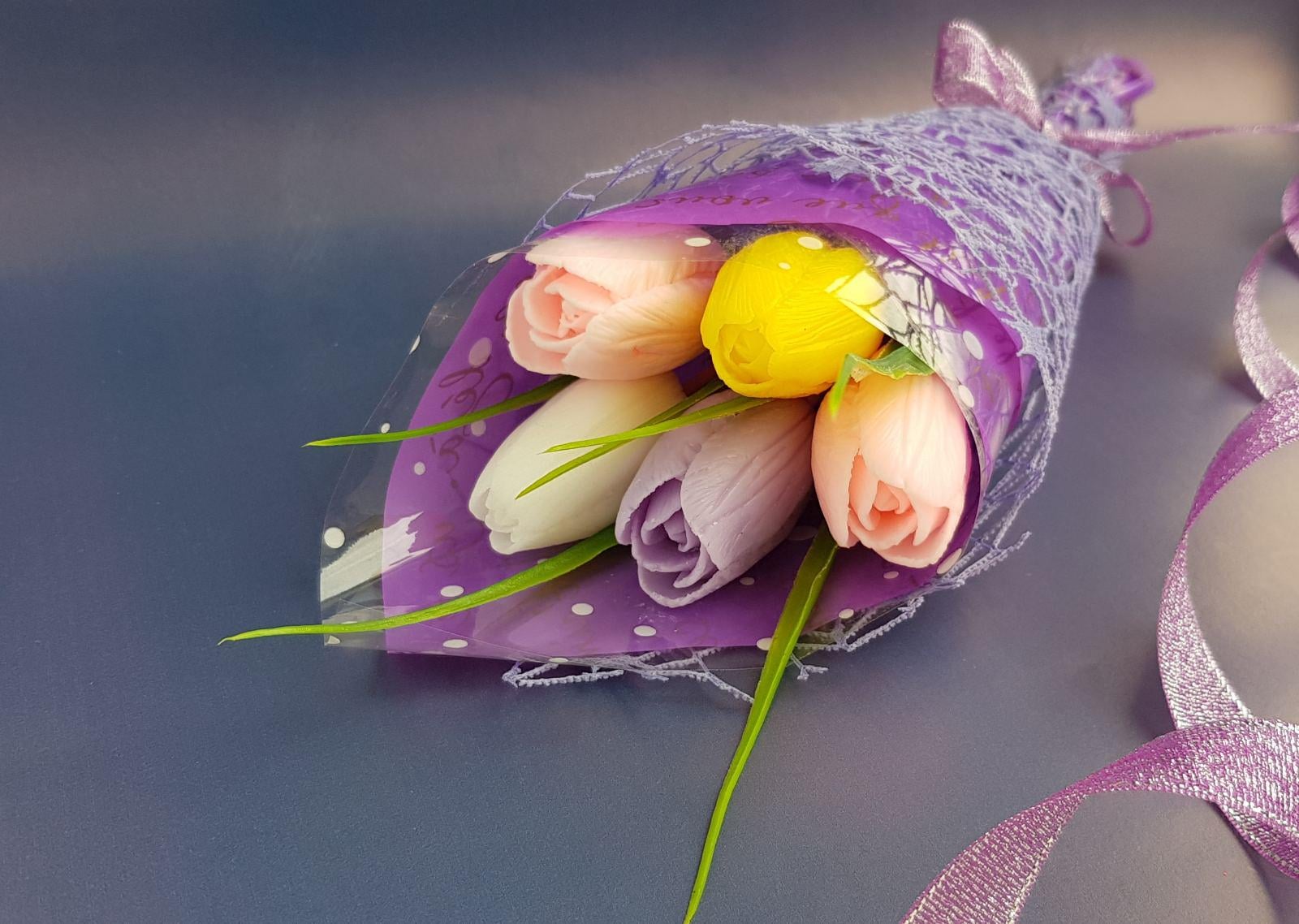 Сувенирное мыло Букет тюльпанов (AS00003)