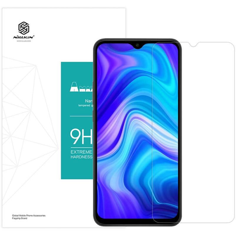 Противоударное защитное стекло Nillkin (H) для Xiaomi Redmi 9A / 9C / 10A / Redmi A1 / A1+ / A2 / A2+ Прозрачный
