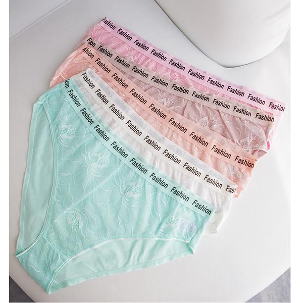 Женские трусики слипы Nicoletta 3XL 5 шт. Однотонный (8893)