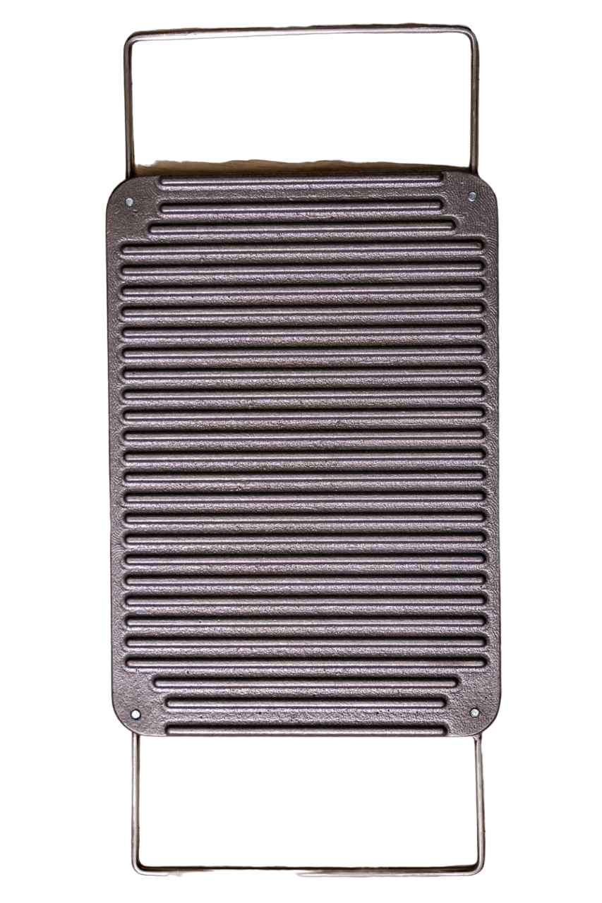 Плита чугунная KHLP Аскет гриль для мангала 540х245/350х245 мм