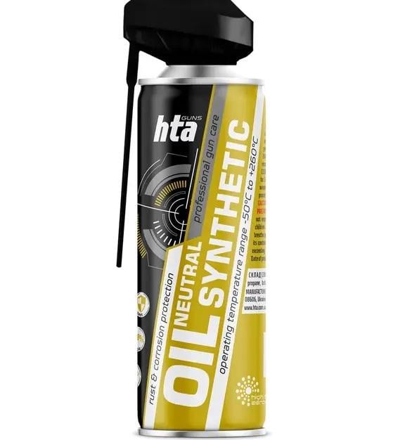 Масло-спрей синтетичне для зброї HTA Neutral Syntetic Oil 400 мл