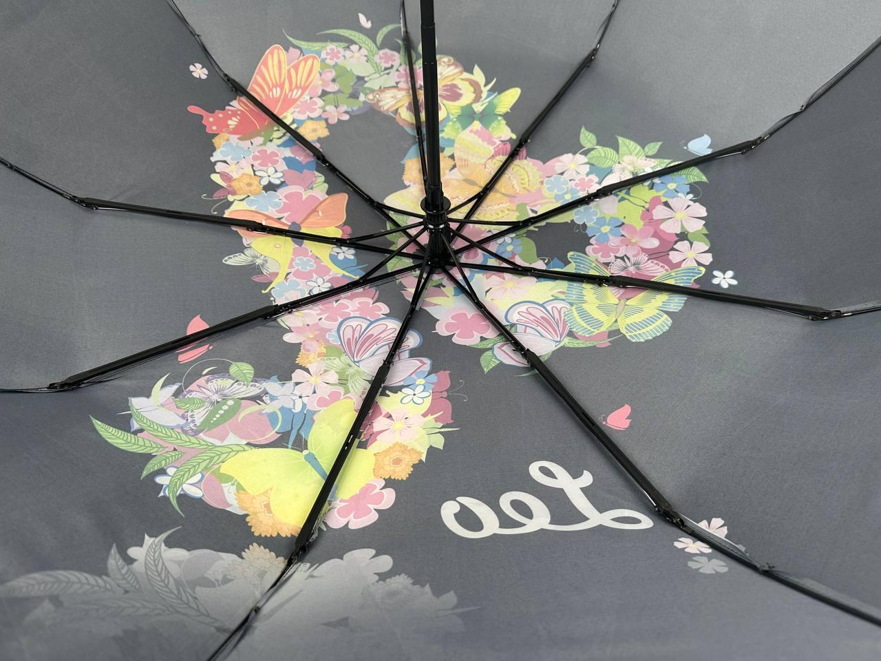 Зонт женский автомат Rain Зодиак Flower Лев Leo в подарочной упаковке с платком (01040-12) - фото 6 Зонт женский автомат Rain Зодиак Flower Лев Leo в подарочной упаковке с платком (01040-12) - фото 6