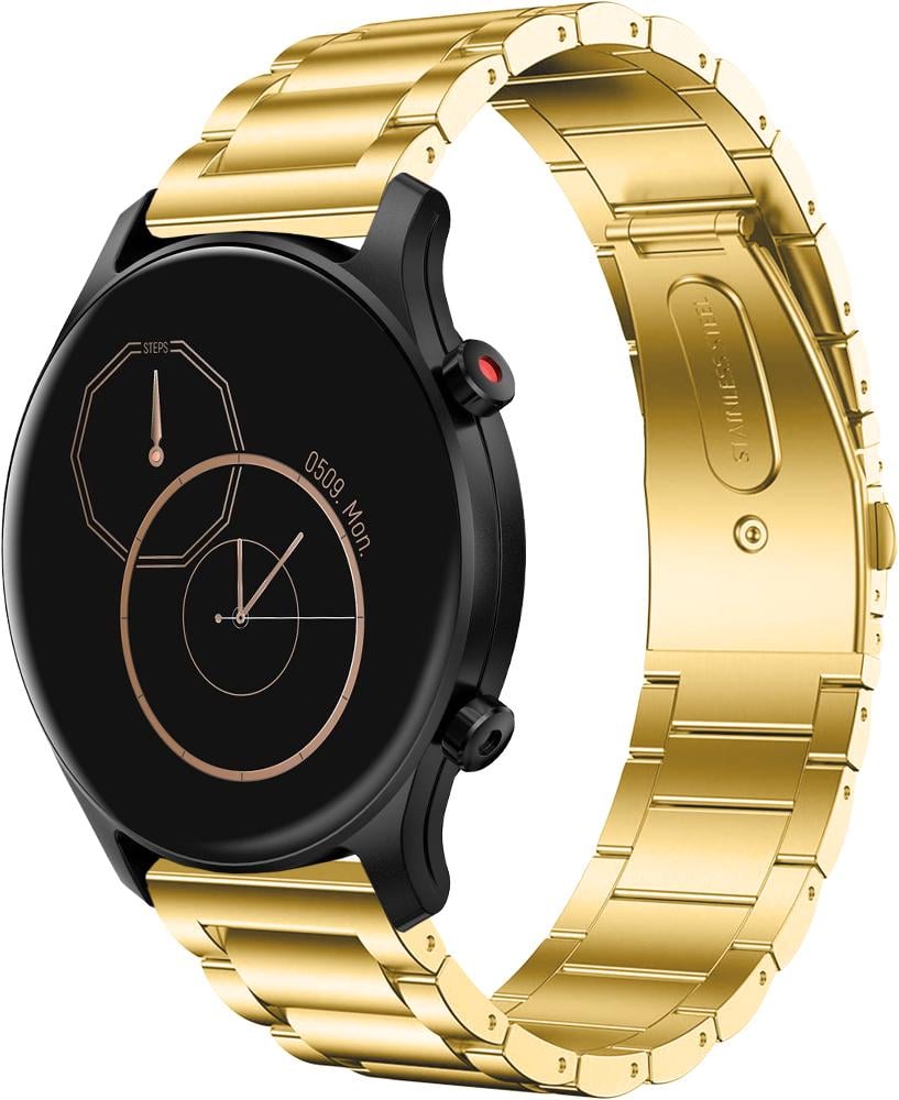 Браслет металлический Shape для Haylou LS04 RS3 Gold (26311-2A)