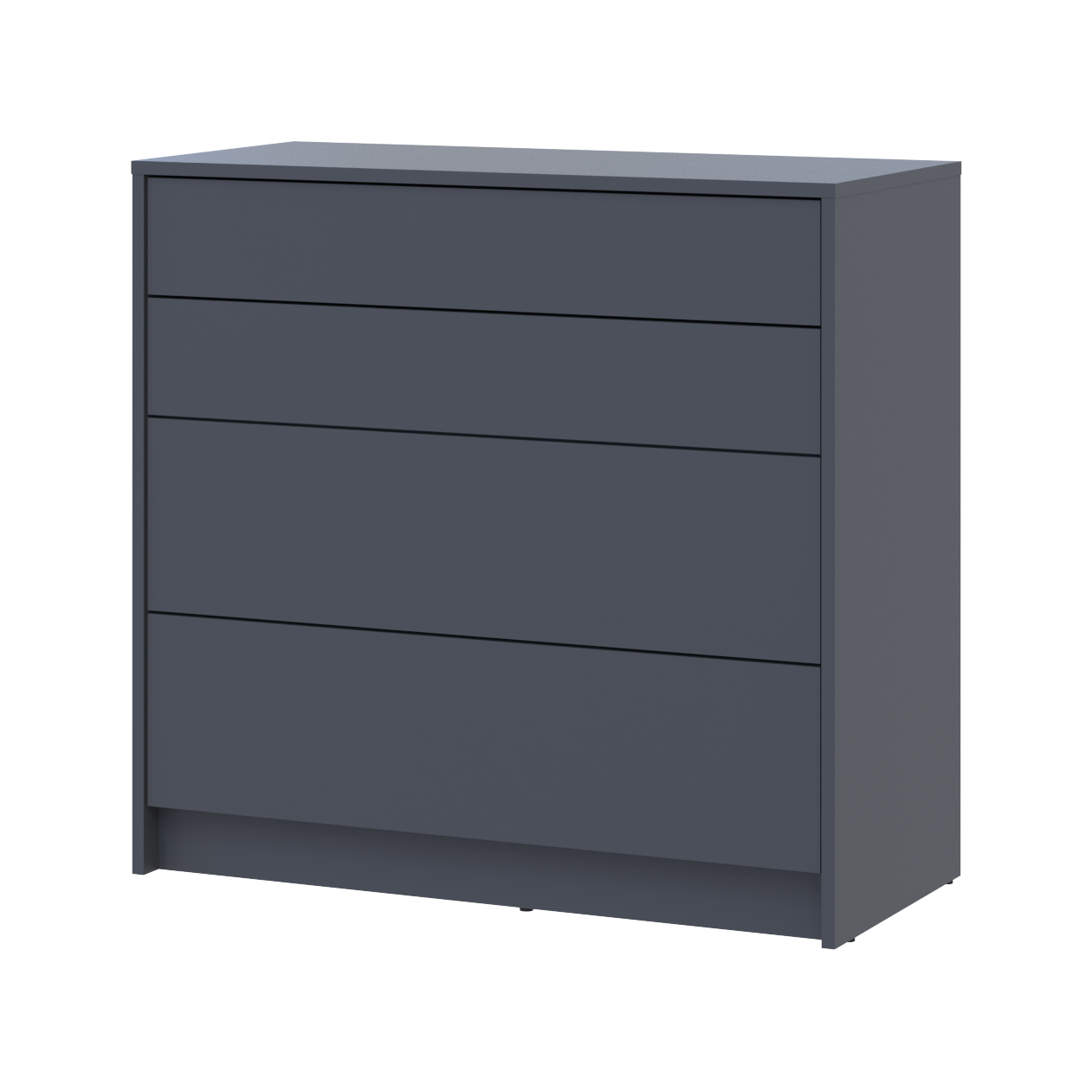 Комод Doros Дейл Графит 4Ш 90х41х85 см (41516236)