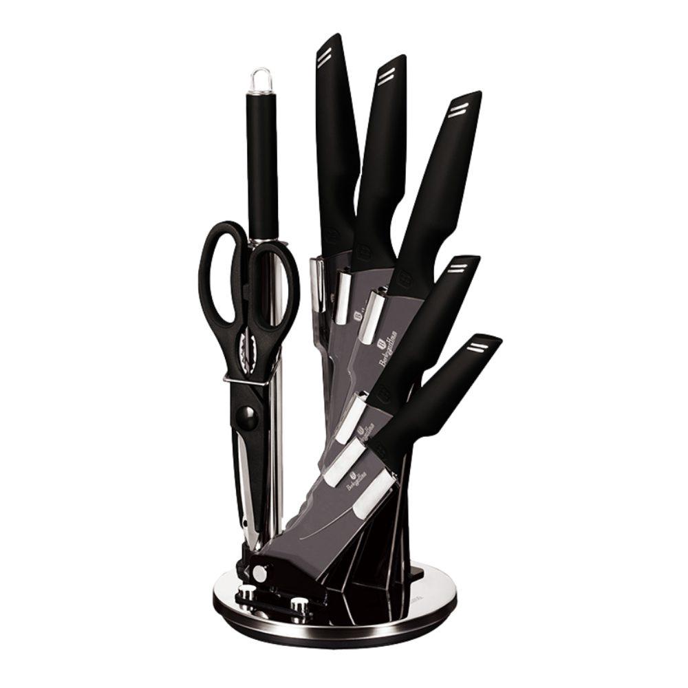 Набір ножів Berlinger Haus Black Silver Collection BH-2693 8 пр. (253850)