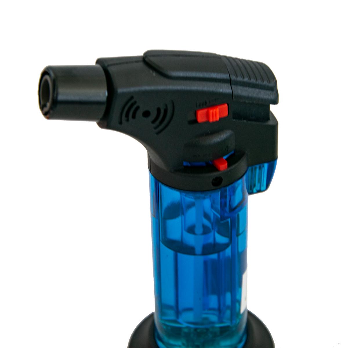 Горелка туристическая с пьезоподжигом Blow Torch Jet Lighter Синий (1009241-Blue) - фото 2