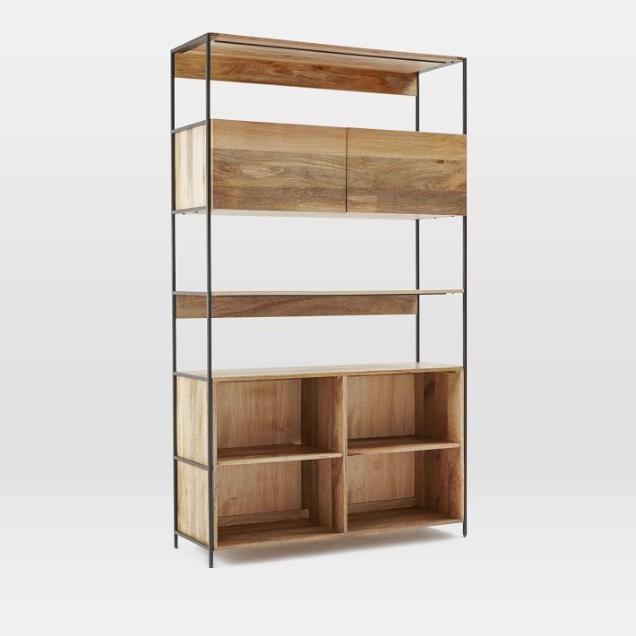 Стеллаж для хранения Loft NS-1942 2130x1200x400 мм Черный (6156d5863edc877ba85899e8)