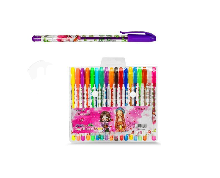 Набор гелевых ручек 18 цв.