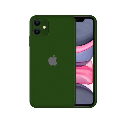 Виниловая наклейка InStick для iPhone 11 Хаки матовый (0550lluy)