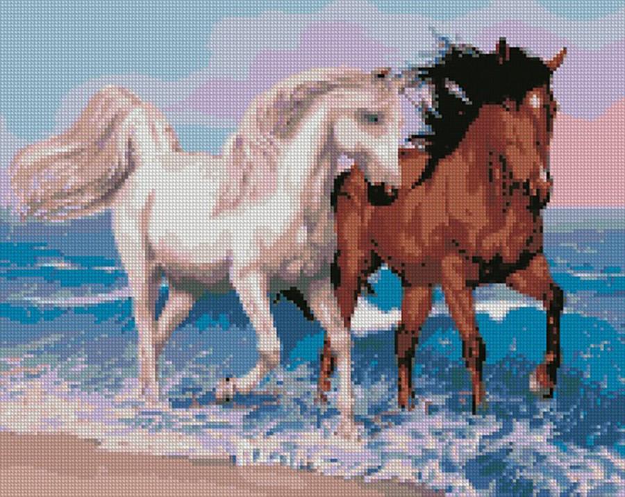 Алмазная мозаика Идейка Бег времени 40x50 см (AMO7042)