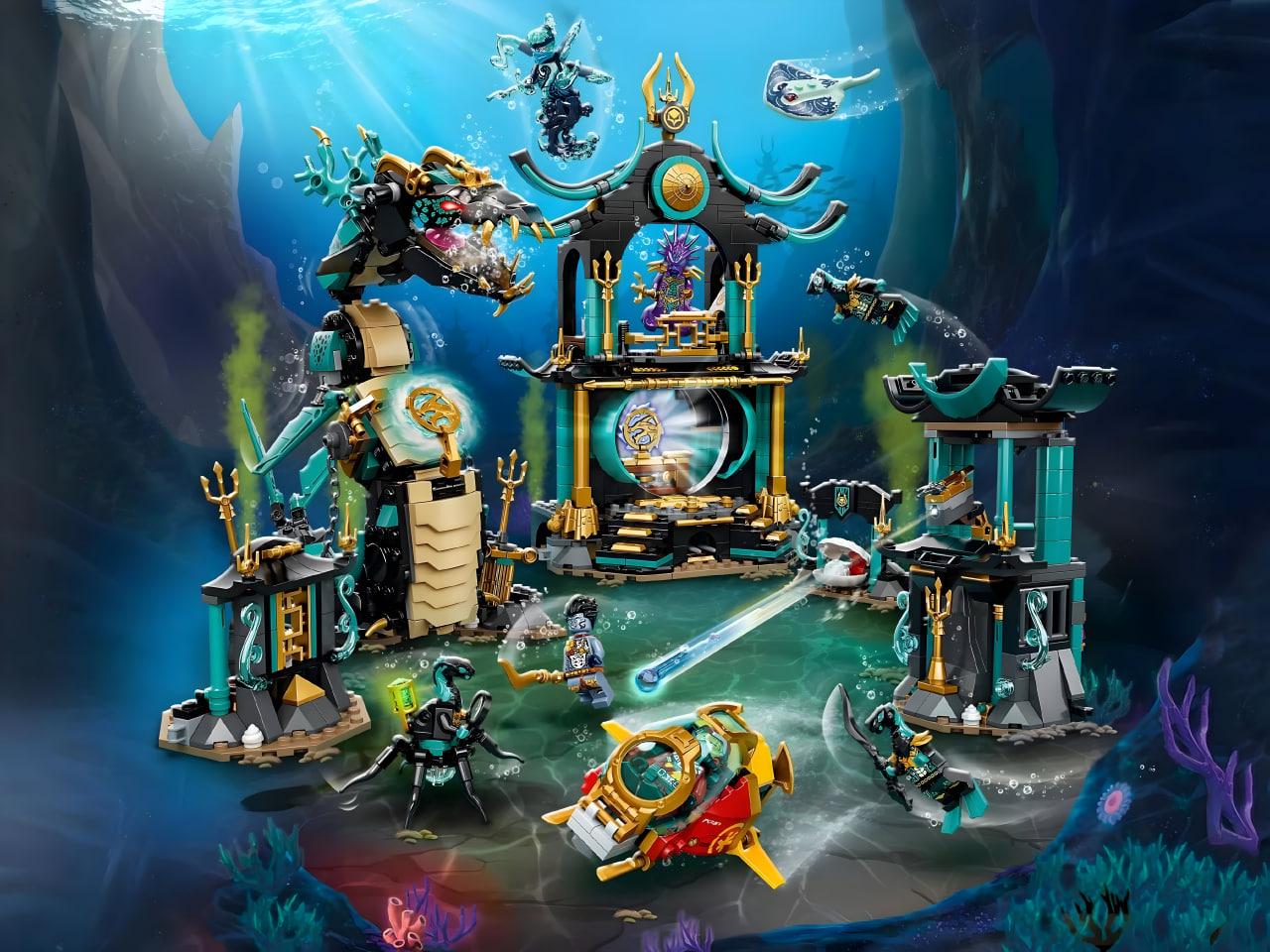 Конструктор Ninjago Храм Бескрайнего моря 1096 деталей (60085) - фото 4