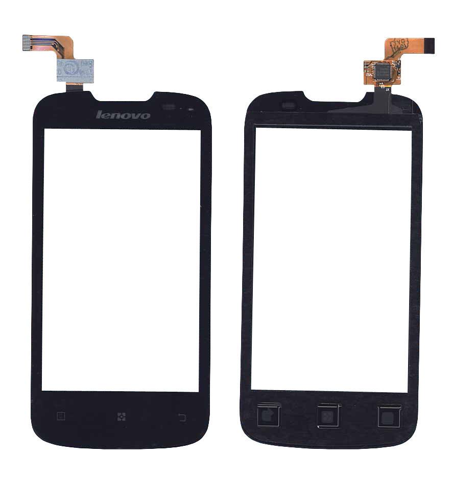 Тачскрин для смартфона Lenovo A690 Черный