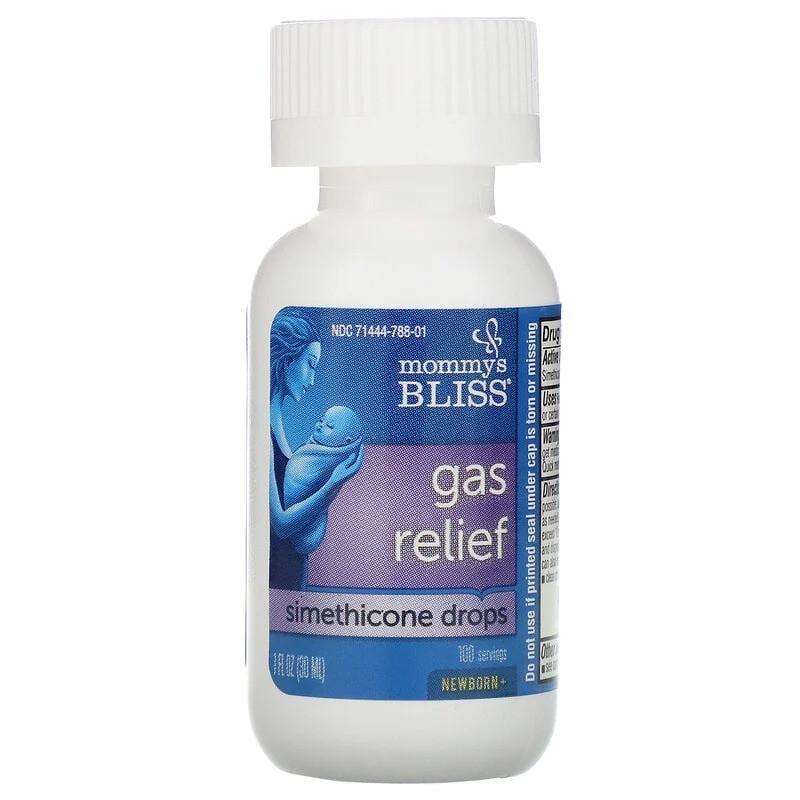 Краплі симетикон Mommy's Bliss Bliss Gas Relief Simethicone Drops для малюків 30 мл - фото 3