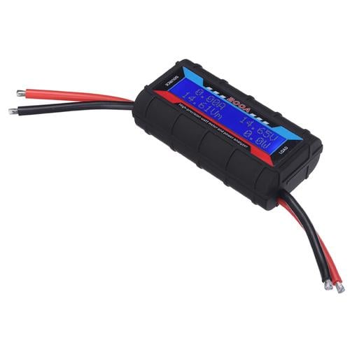 Аналізатор потужності вольтметр/амперметр/ватметр 0-60V 0-200А 0-6,5 кВт Black (828517) - фото 3 Аналізатор потужності вольтметр/амперметр/ватметр 0-60V 0-200А 0-6,5 кВт Black (828517) - фото 3