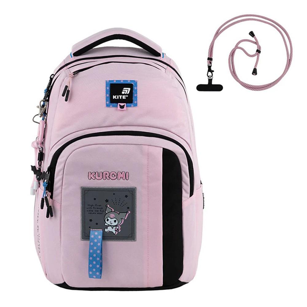 Шкільний рюкзак KITE Education teens Kuromi 17 л (HK25-2578M) - фото 25 Шкільний рюкзак KITE Education teens Kuromi 17 л (HK25-2578M) - фото 25