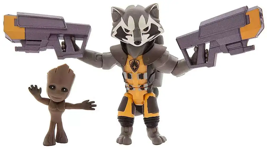 Набор фигурок Disney Marvel Toybox Rocket Groot 2в1 (305382) - фото 2