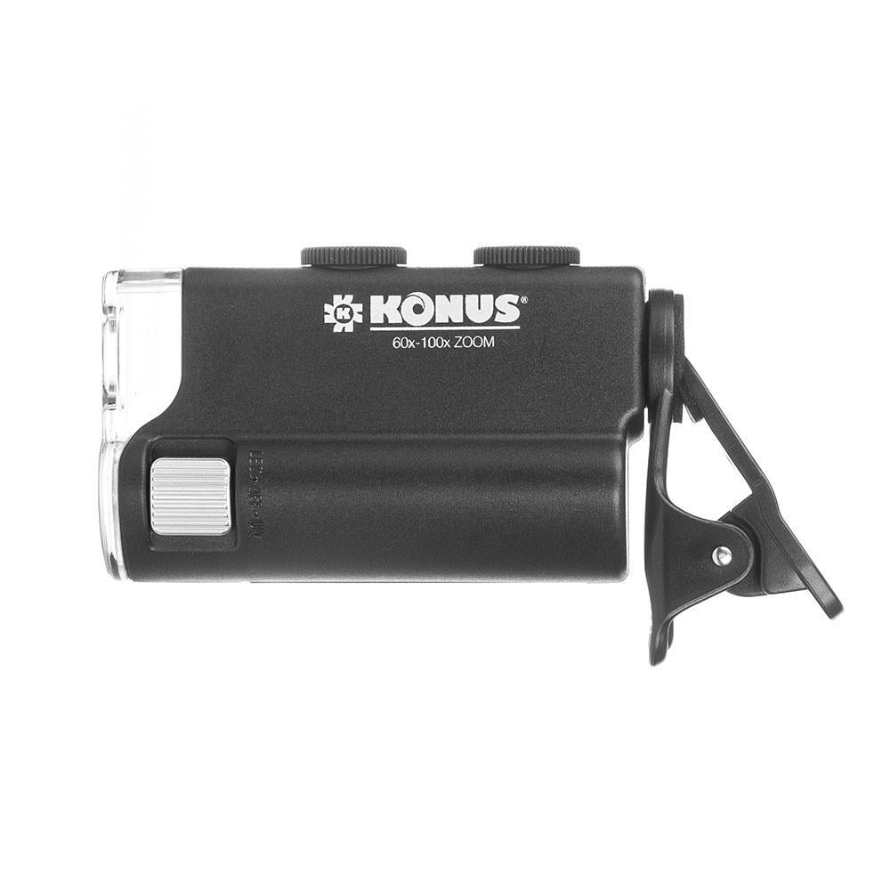 Мікроскоп Konus KonusCLIP 60x-100x для смартфона